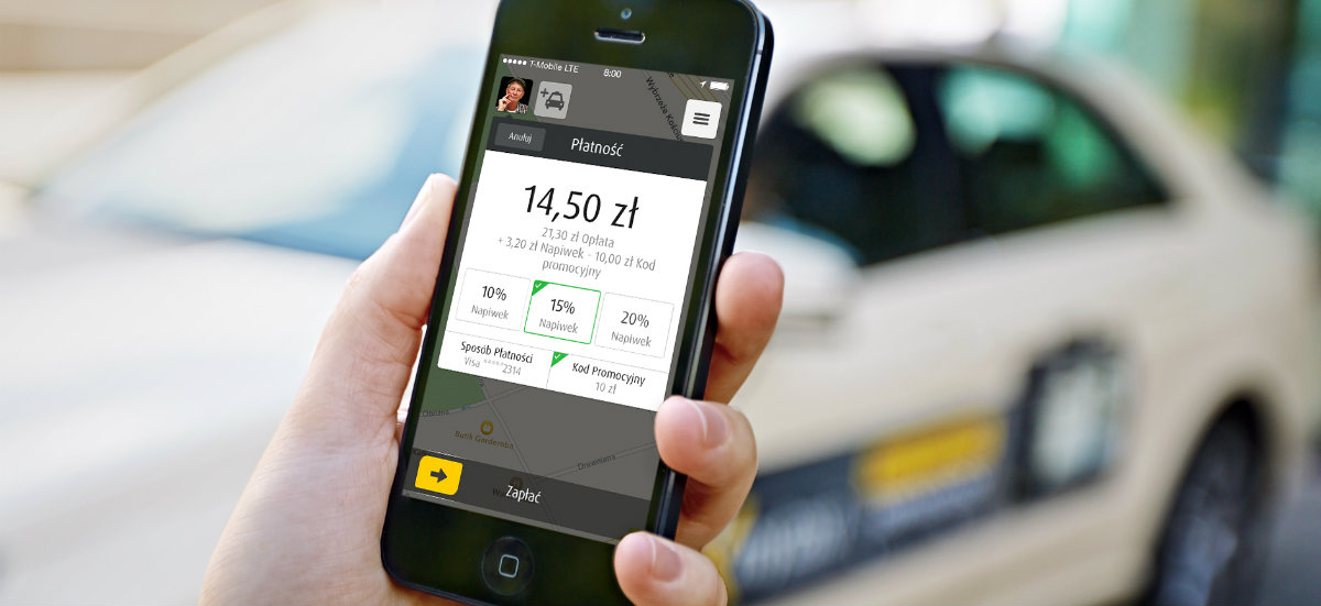 MyTaxi chce być trochę jak Spotify - płacisz tylko raz, a potem korzystasz