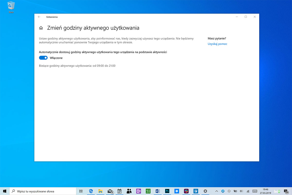 windows 10 1903 top nowości 