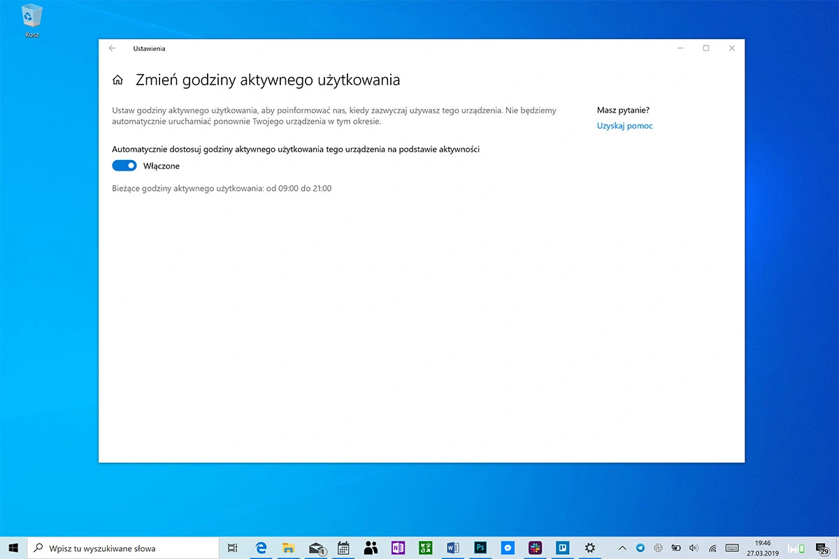 windows 10 1903 top nowości 