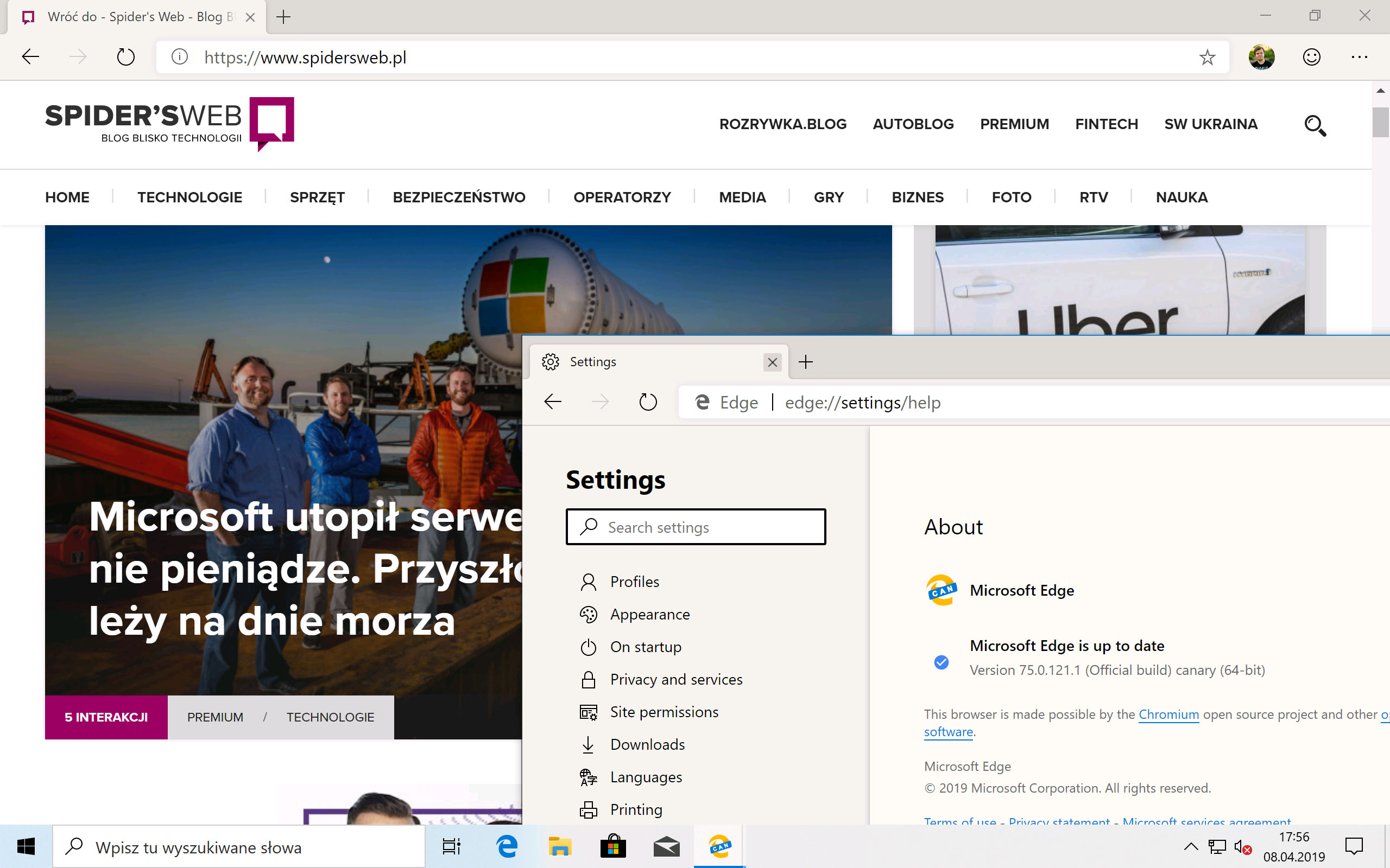 chromium edge 75 beta class="wp-image-919002" 