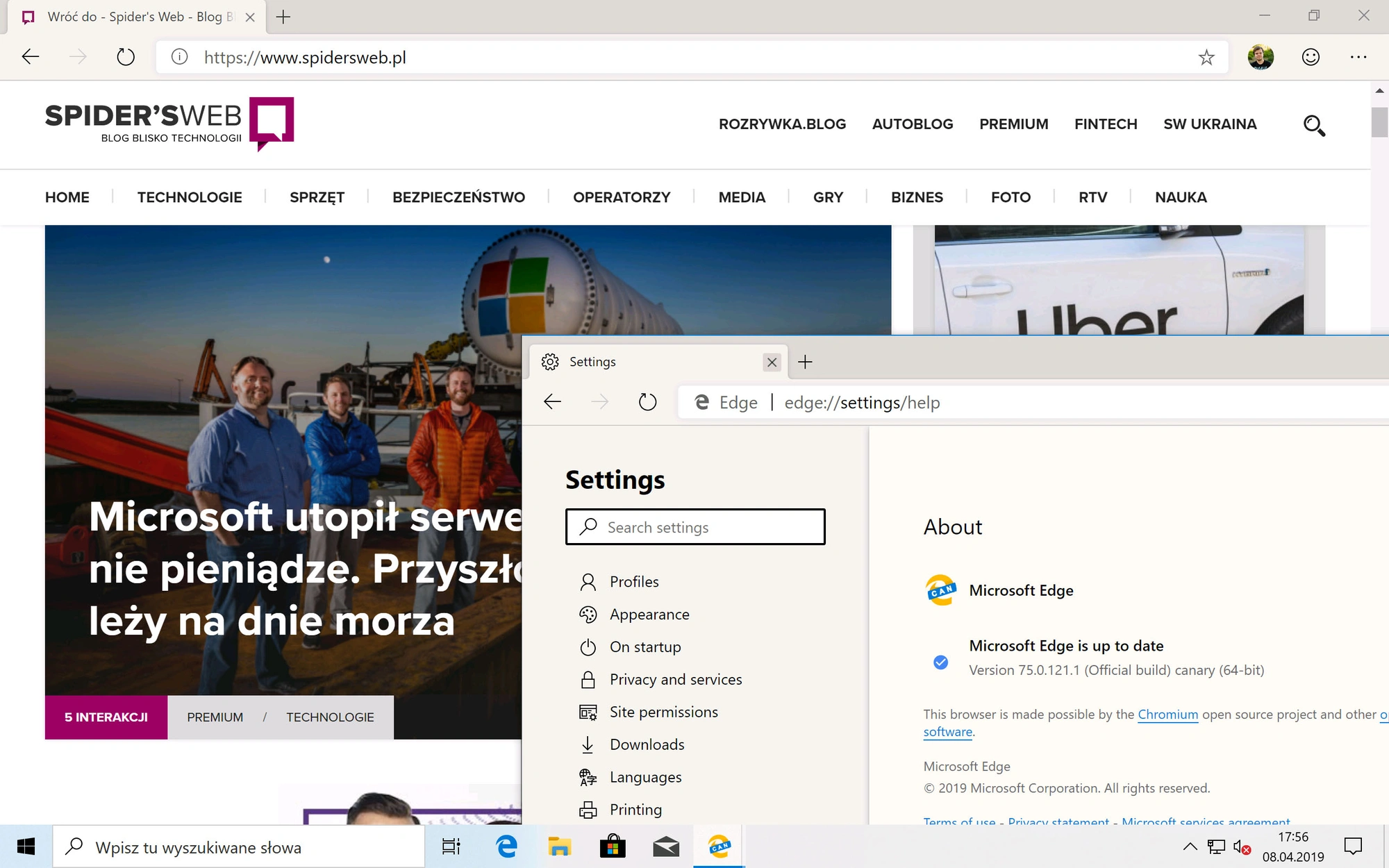 chromium edge 75 beta class="wp-image-919002" 