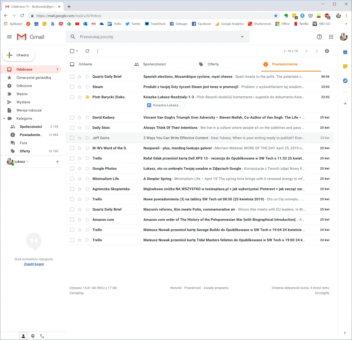 Tak wygląda Gmail. Jest paskudny class="wp-image-928892"