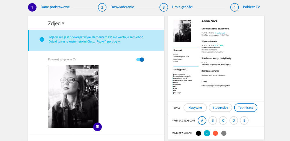 darmowy kreator cv info podstawowe class="wp-image-933323" 