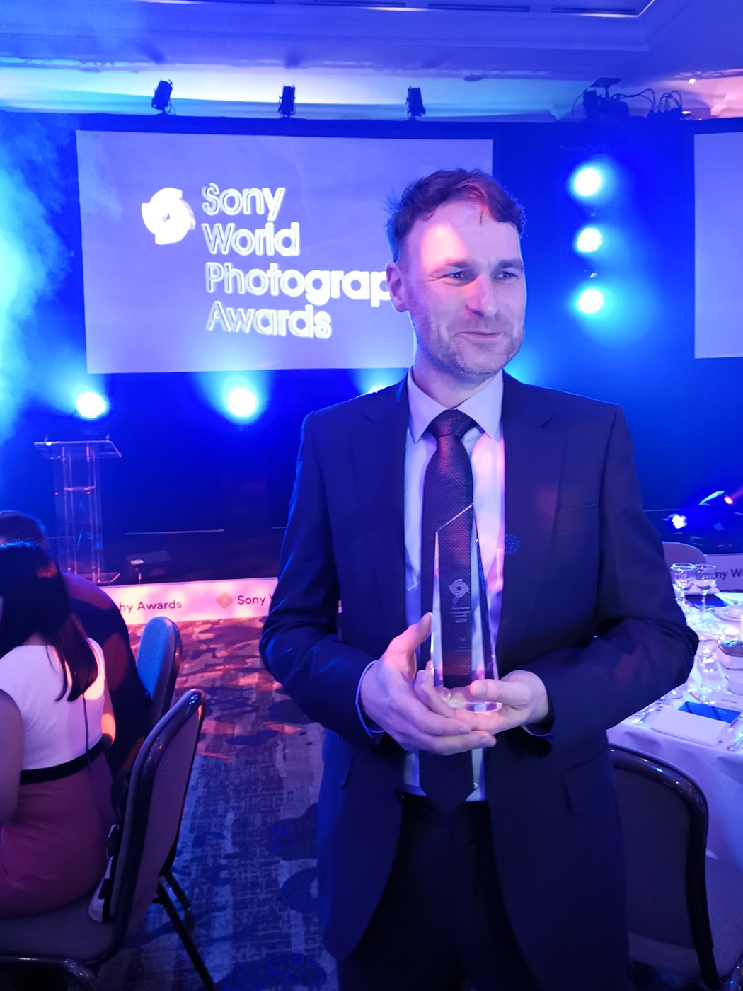 Piotr Leczkowski na gali SWPA 2019. class="wp-image-925181" 