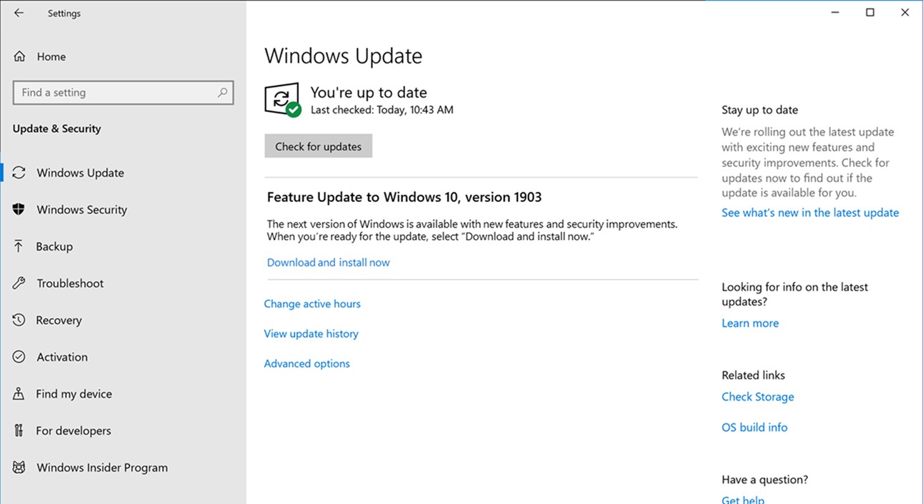 windows 10 aktualizacje wymuszanie 