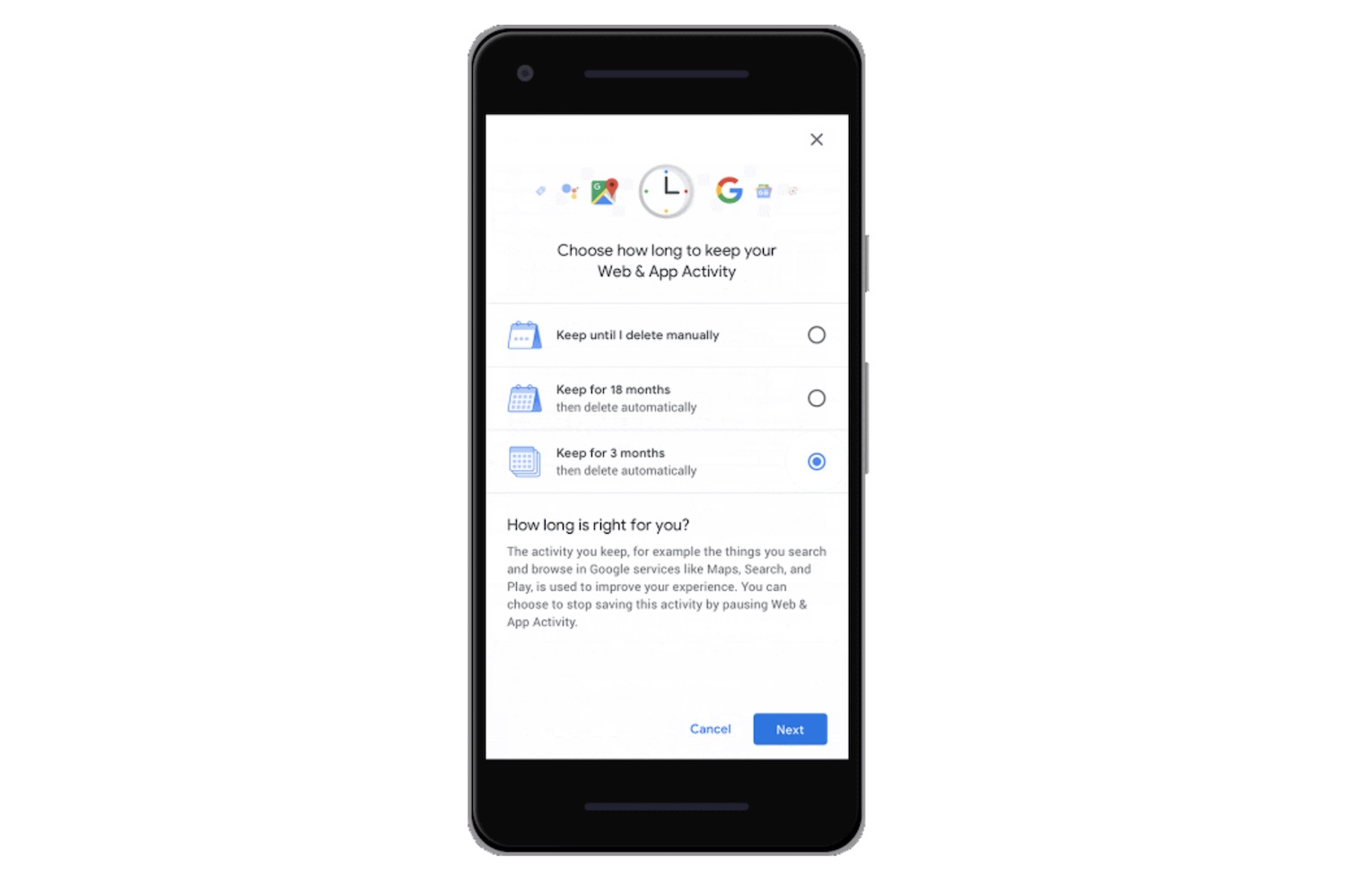 Google wprowadza automatyczne usuwanie historii lokalizacji i aktywności
