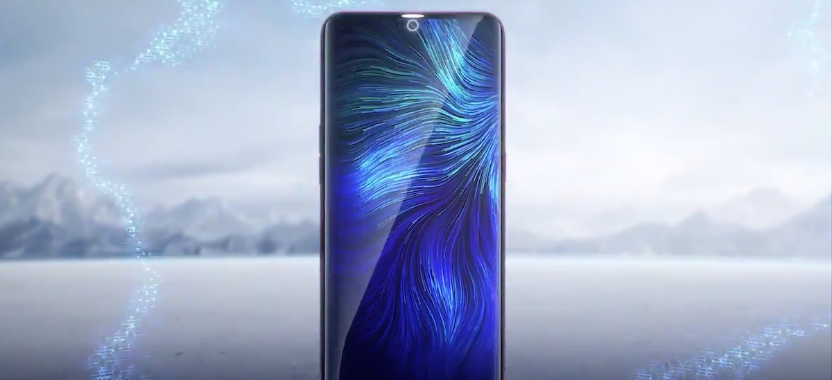 oppo smartfon z aparatem pod ekranem