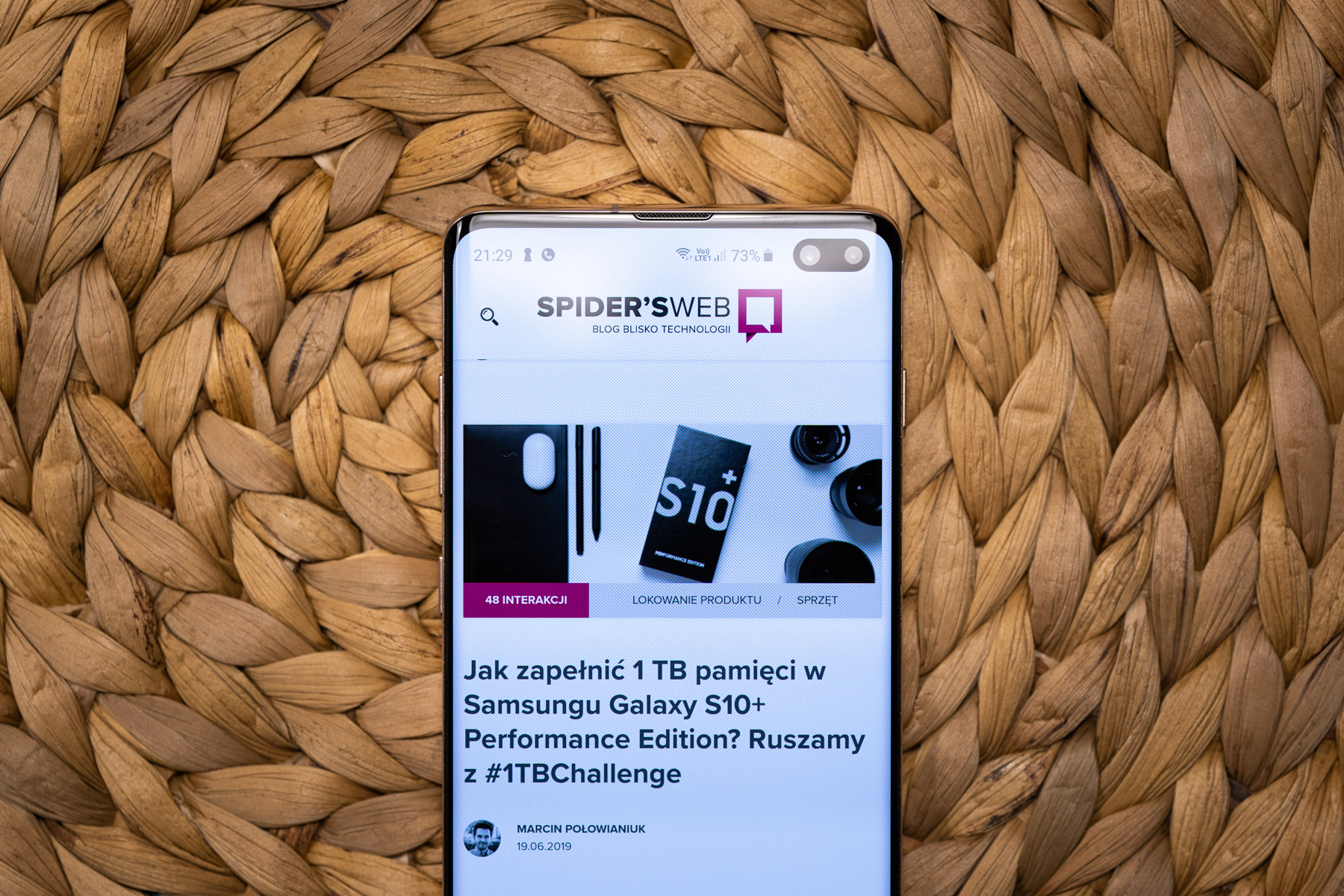 Łatka usuwająca błąd czytnika linii papilarnych w Galaxy S10 już dostępna