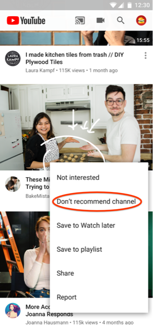 Jak zablokować czyjś kanał w polecanych na YouTubie class="wp-image-961955"