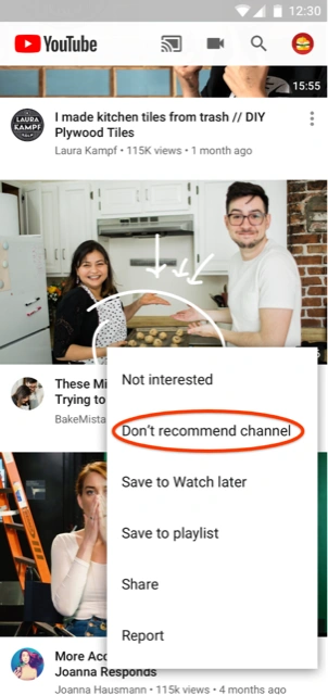 Jak zablokować czyjś kanał w polecanych na YouTubie class="wp-image-961955"