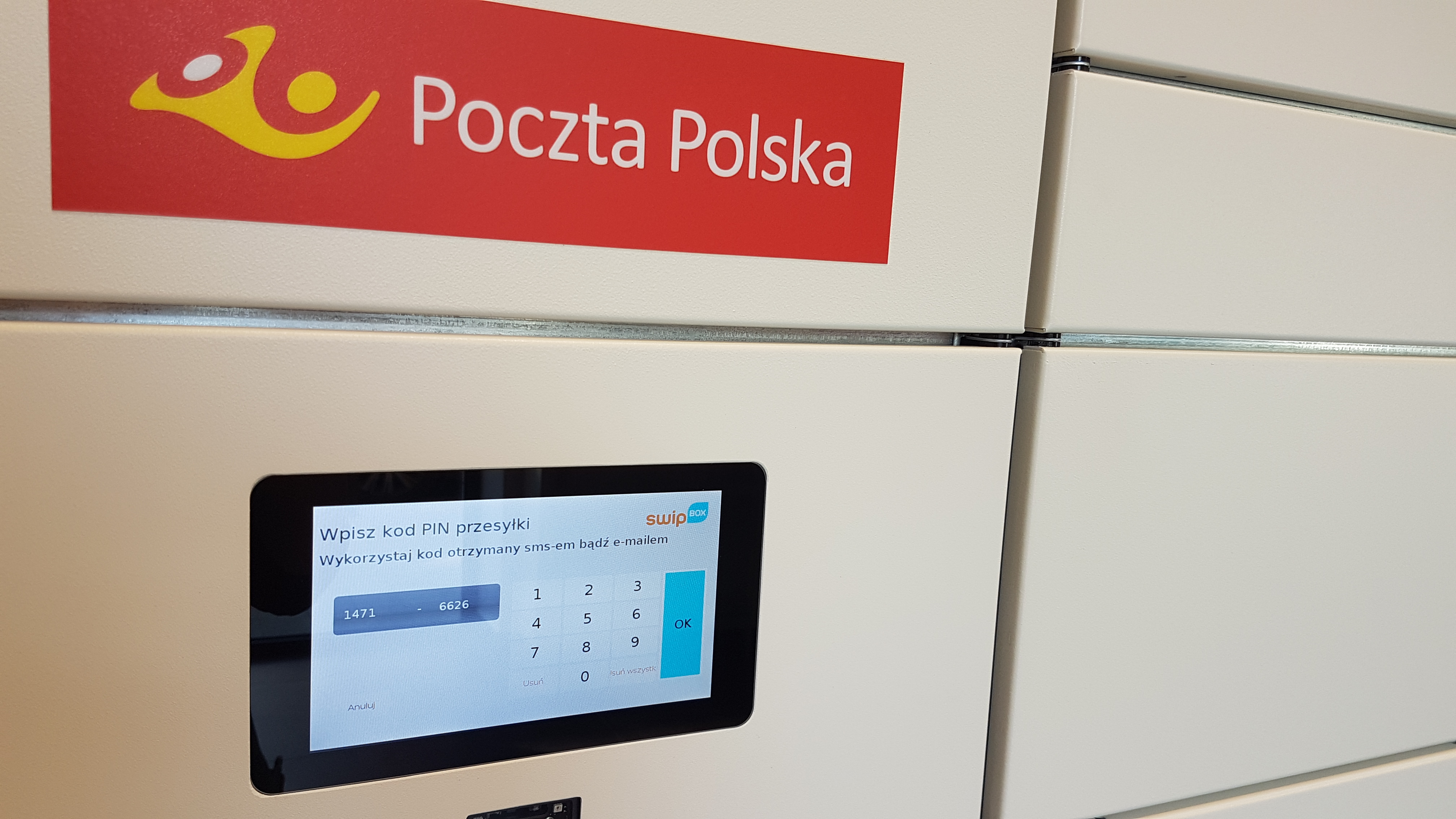 Poczta Polska Paczkomaty 