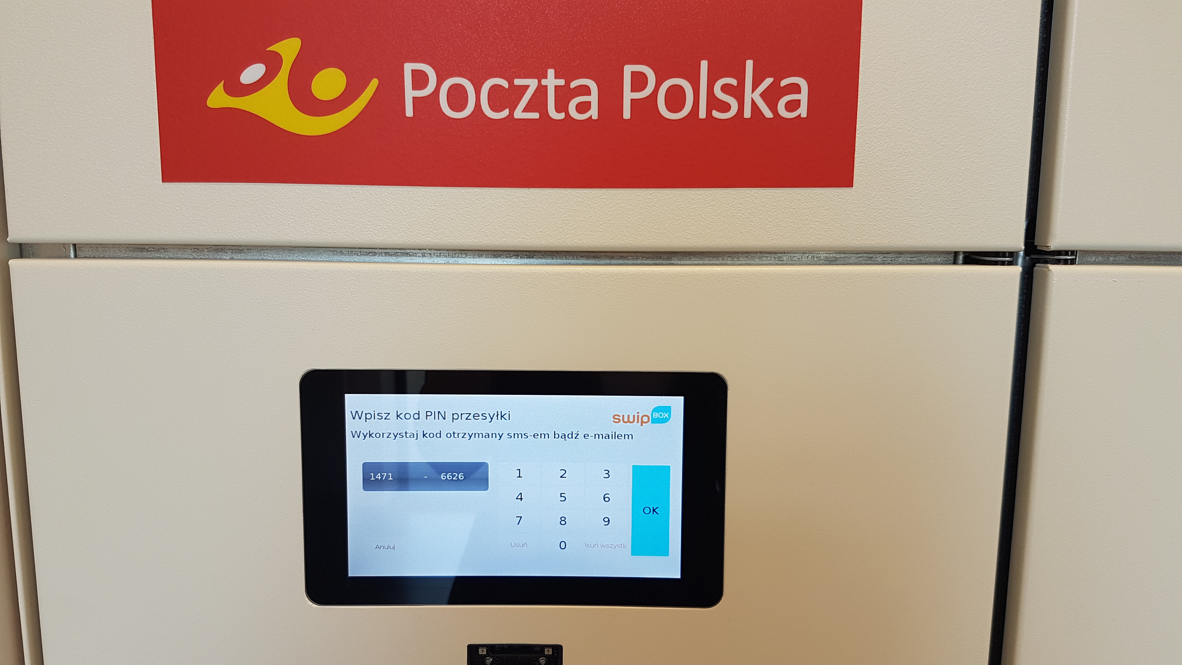 Poczta Polska Paczkomaty 