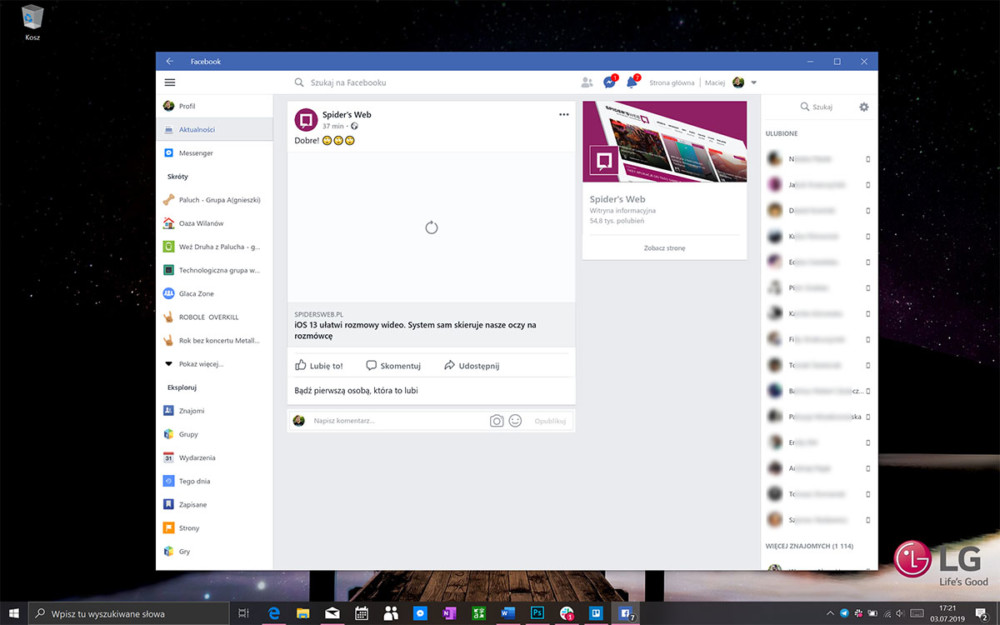 facebook nie działają zdjęcia 
