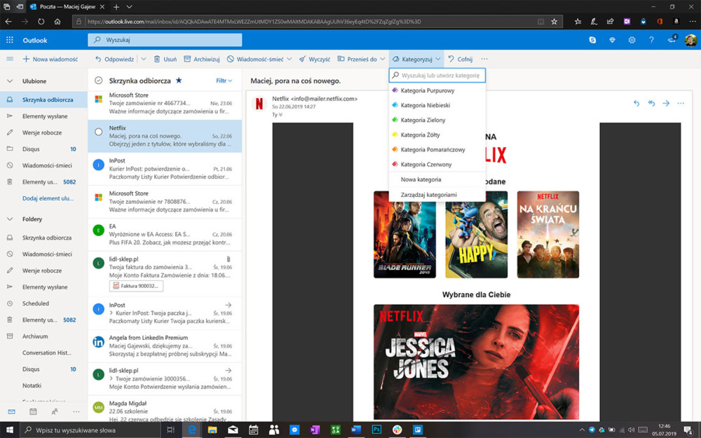 outlook w przeglądarce nowy wygląd class="wp-image-966695" 