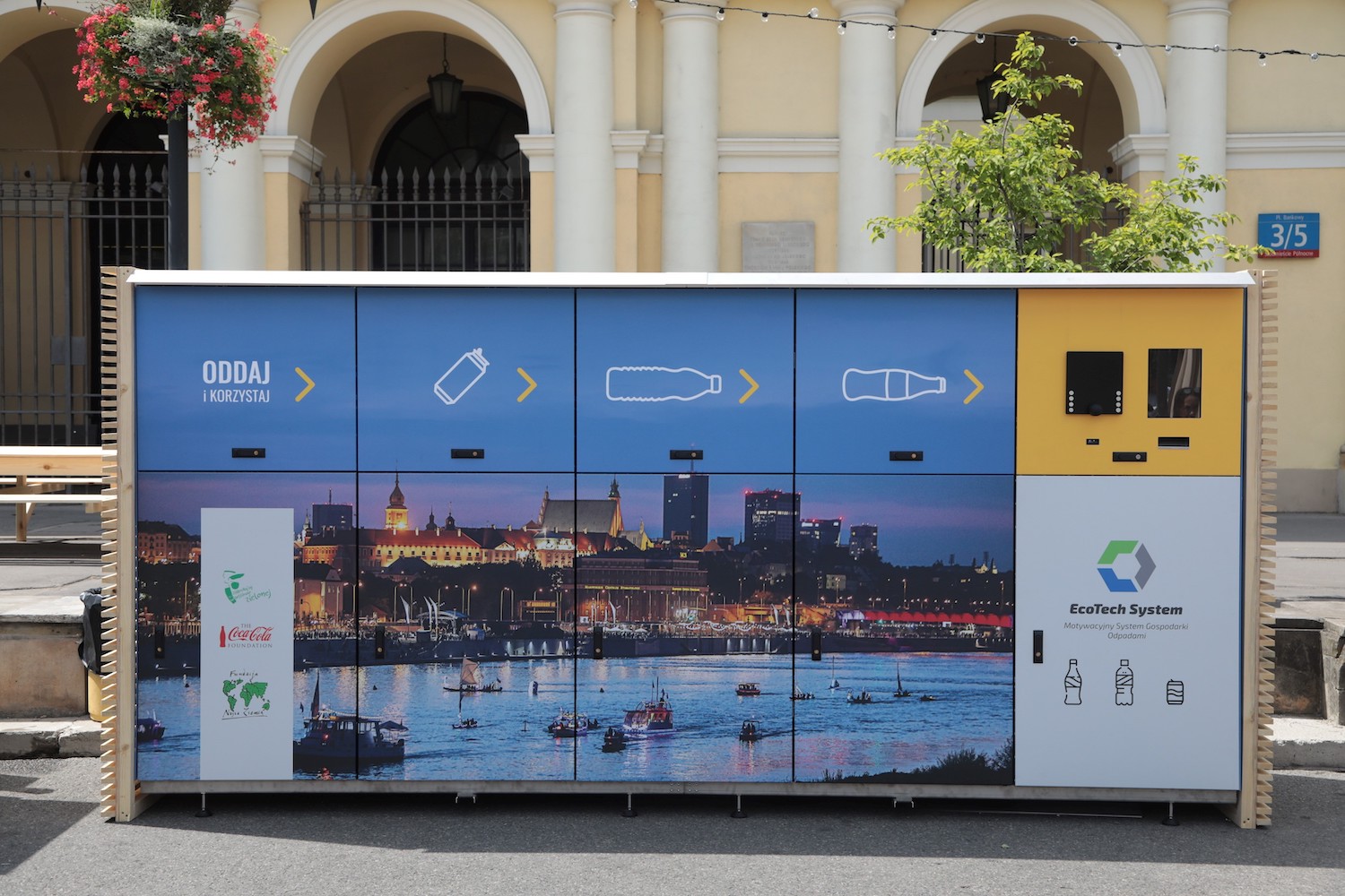 recyklomat warszawa 