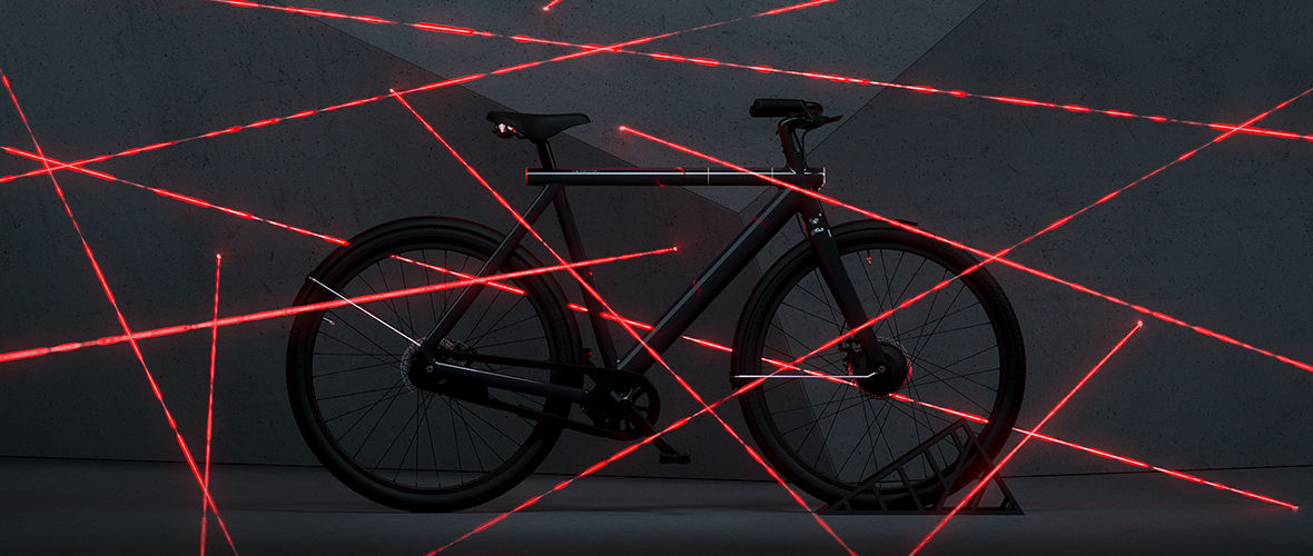 Rower VanMoof Electrified S2 kradzież