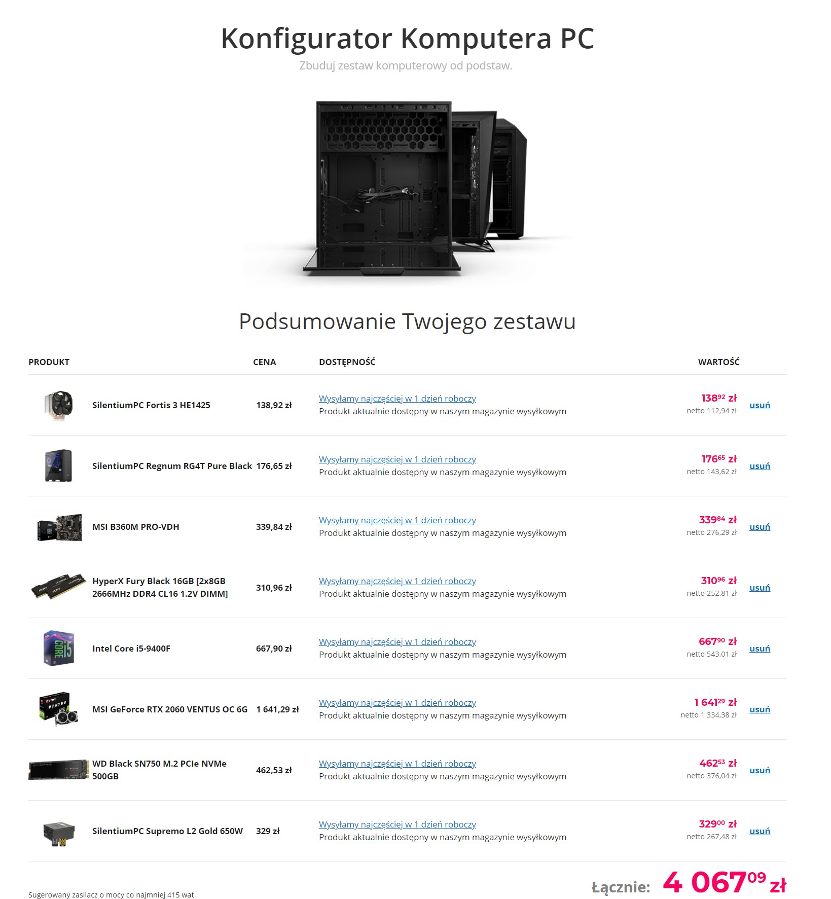 Jaki komputer do gier za 4000 zł 