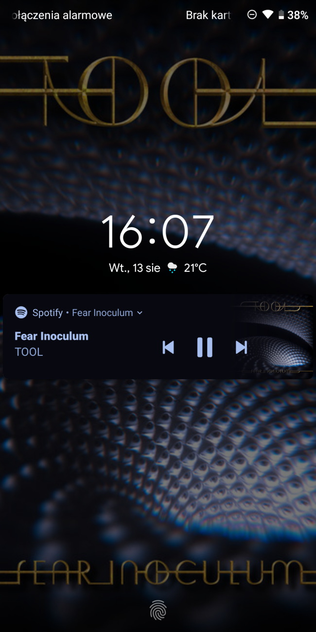 Spotify widget na Androida class="wp-image-986952" 