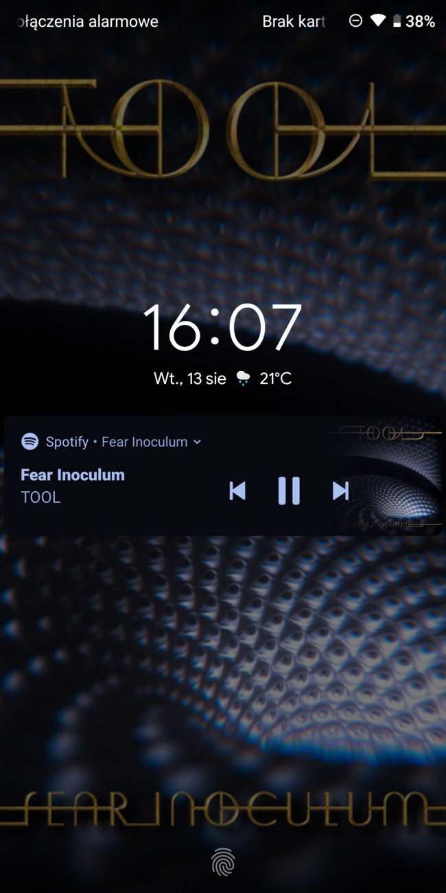 Spotify widget na Androida class="wp-image-986952"