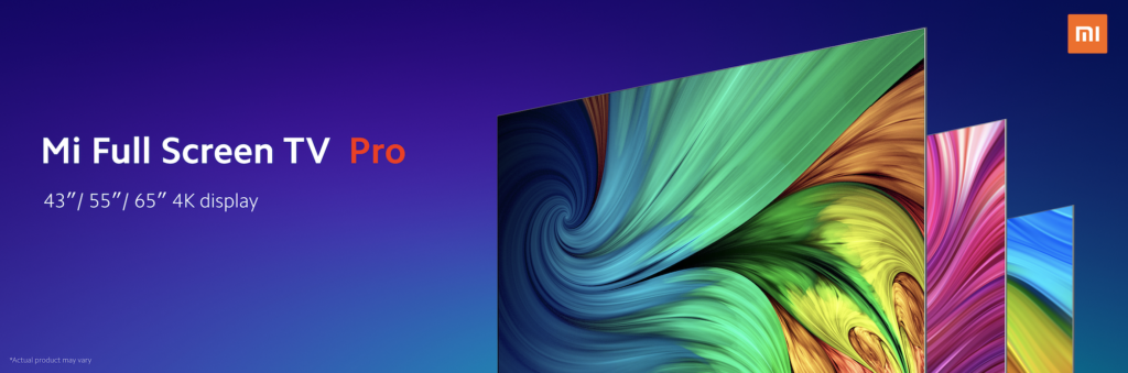 Xiaomi mi full screen tv pro 