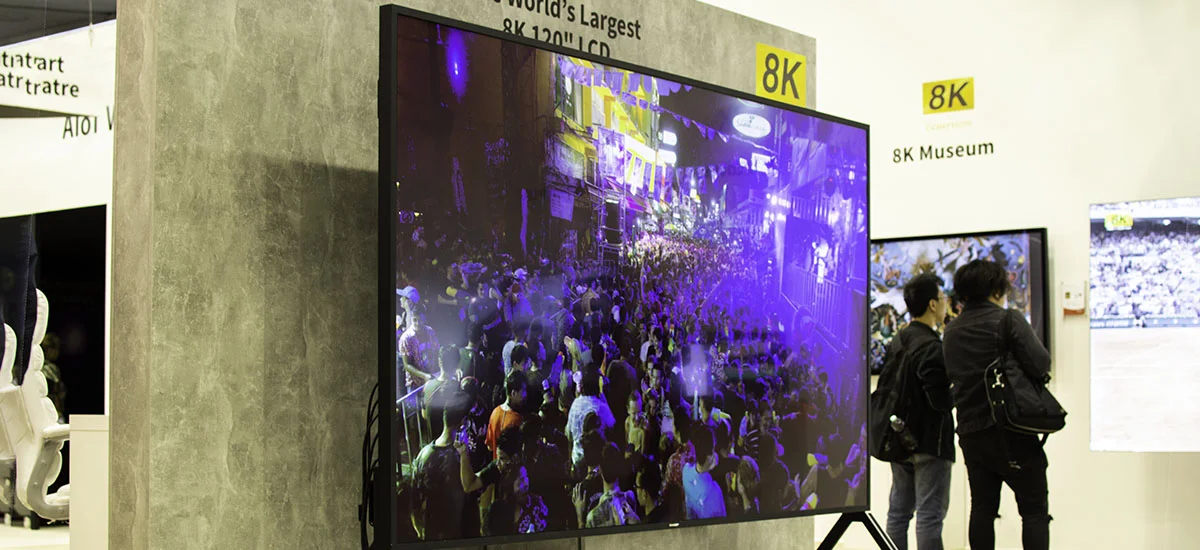 największy 8k tv
