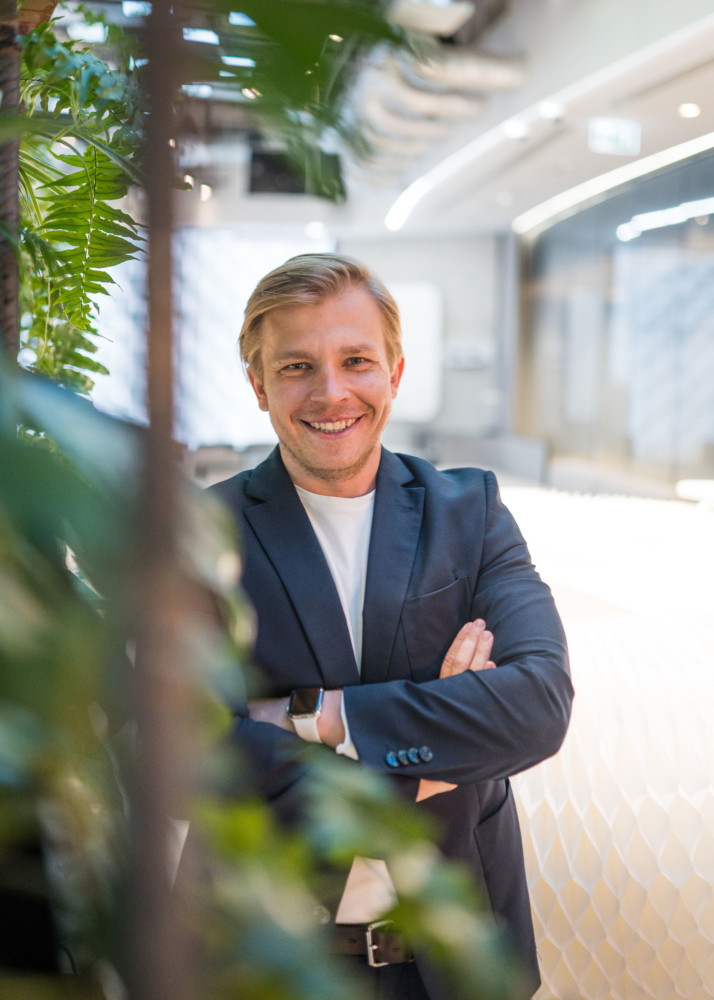 Alior Bank fintech Daniel Daszkiewicz class="wp-image-1023499" title="Daniel Daszkiewicz Dyrektor Departamentu Innowacji i FinTech"