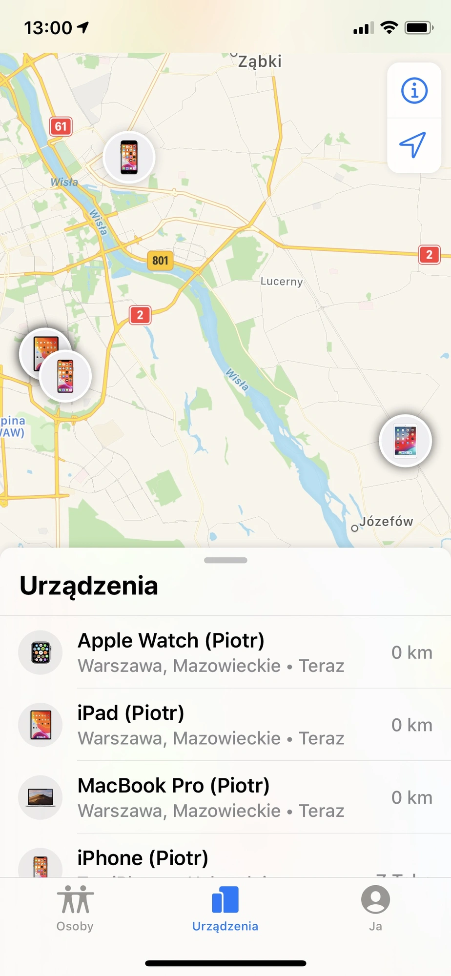 apple find my lokalizator