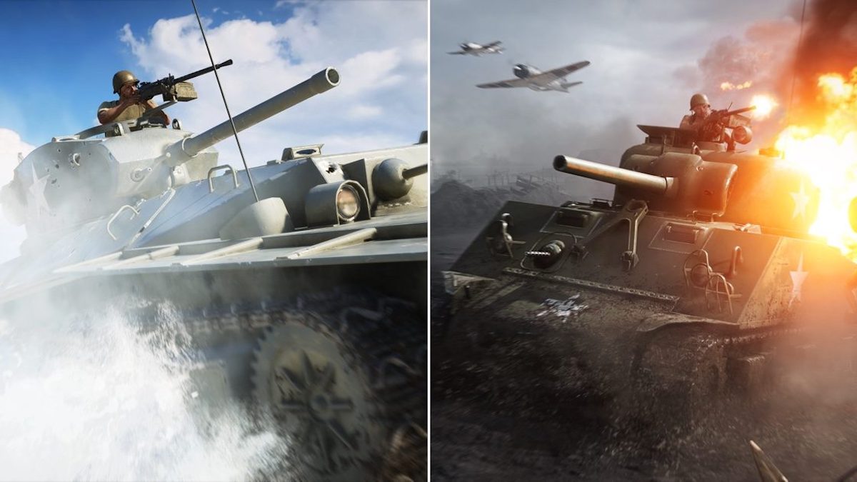 battlefield v rozdział 5 bitwa na pacyfiku aktualizacja usa japonia 