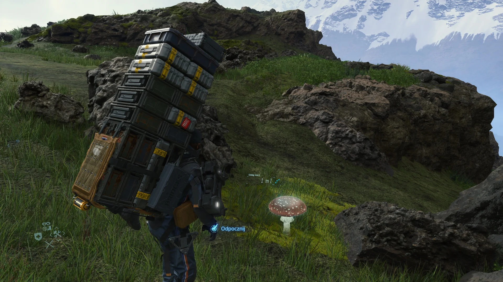Death Stranding recenzja screenshot PS4 class="wp-image-1031261" 