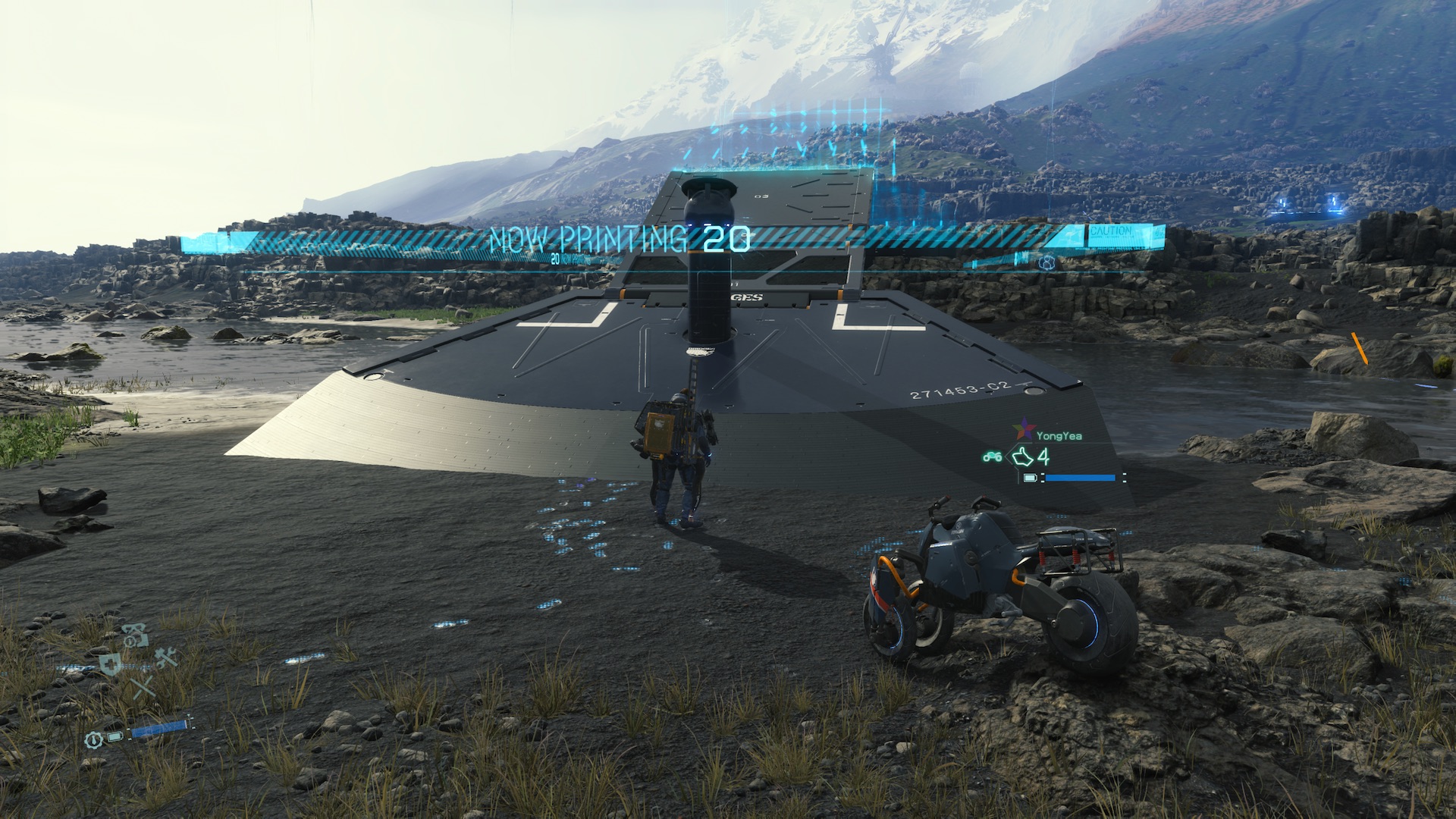 Death Stranding recenzja screenshot PS4 class="wp-image-1031267" 