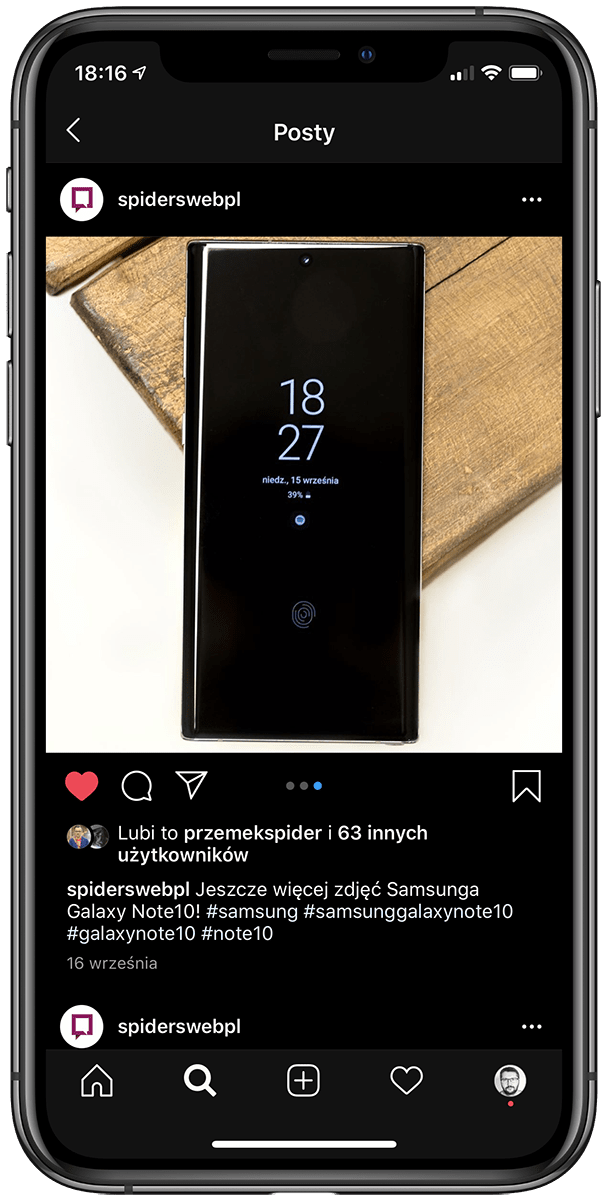 Jak włączyć tryb ciemny na Instagramie? class="wp-image-1016627"