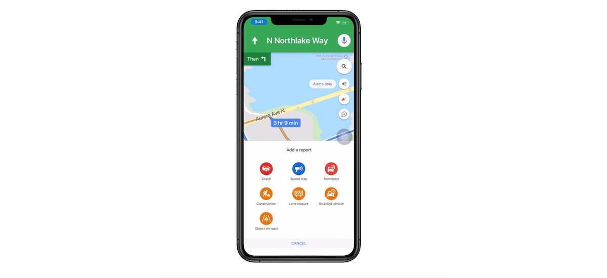 Mapy Google z raportowaniem nowych rodzajów zdarzeń drogowych