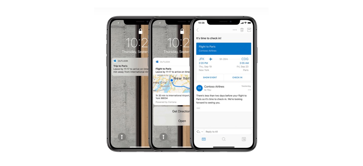 Używam Outlooka Microsoftu do obsługi poczty Google’a na iPhonie Apple’a
