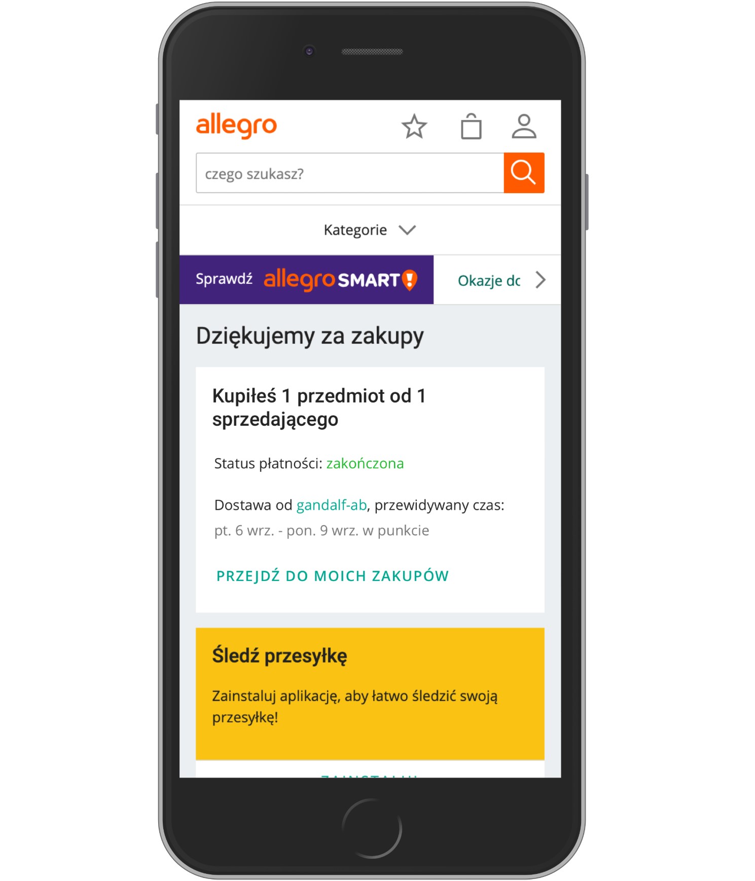 Przewidywany czas dostawy Allegro - nowa funkcja już dostępna class="wp-image-1015304" 