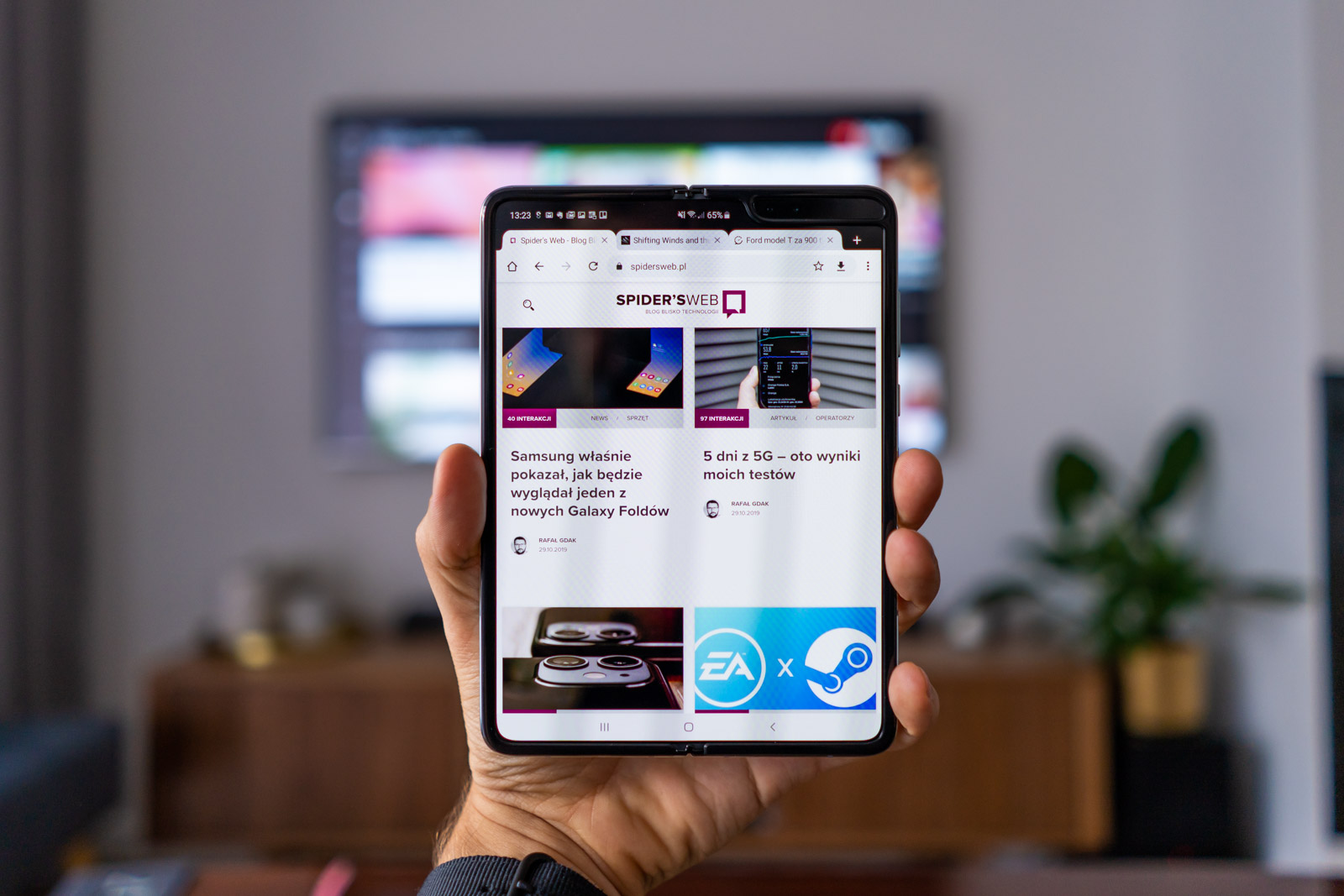 samsung galaxy fold jako tablet 