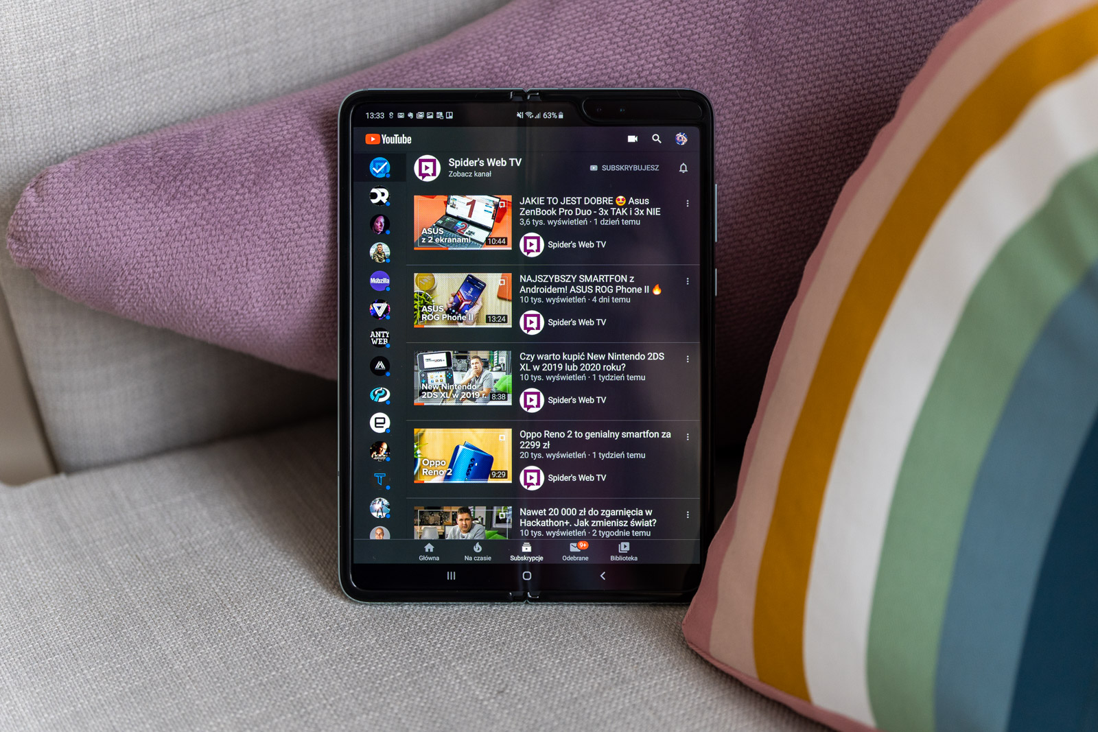 samsung galaxy fold jako tablet 