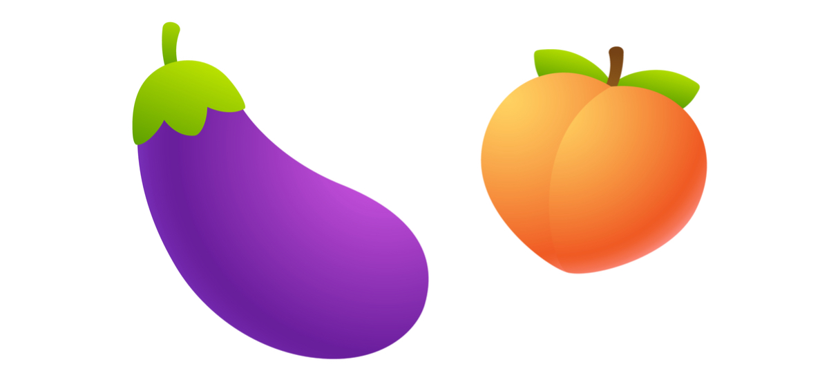 Emoji bakłażan i brzoskwinia zakazane na Facebooku i instagramie