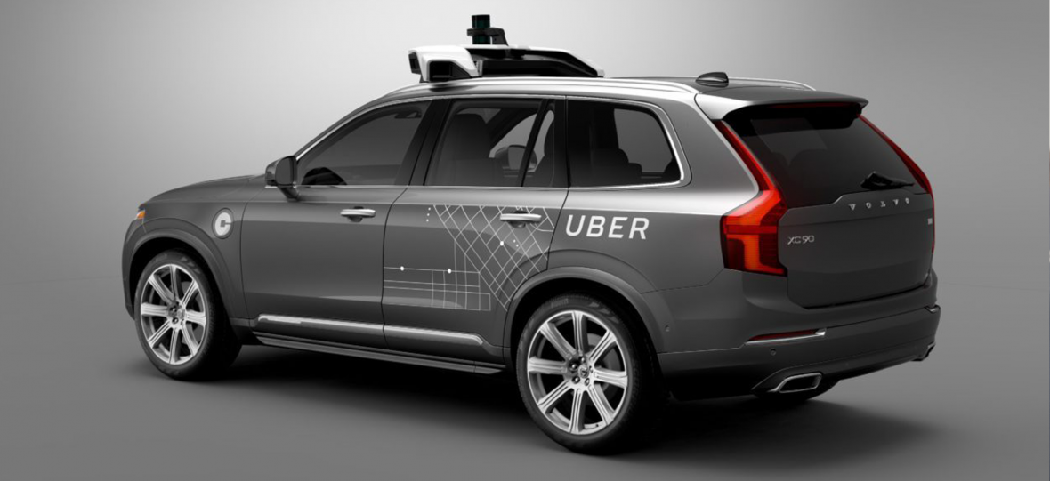 Autonomiczne auto wypadki śmiertelne Ubera