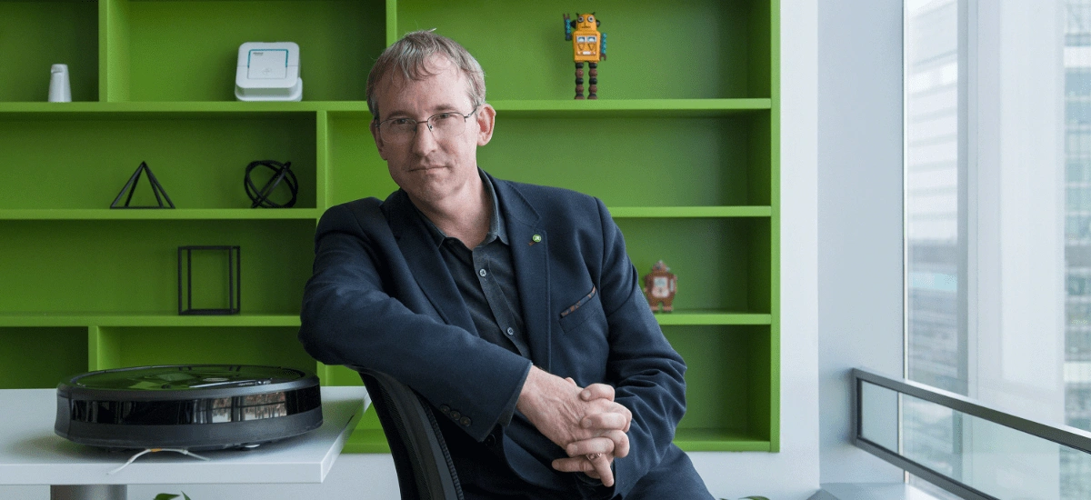 Dobry robot nie musi mieć rąk ani nóg – mówi Colin Angle, CEO iRobota