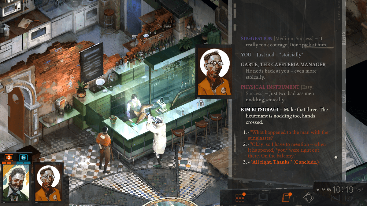 Disco Elysium Kim Kitsuragi dialog class="wp-image-1039781"