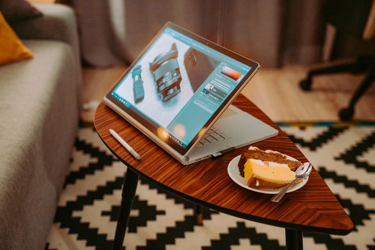 Jaki laptop dla fotografa? Microsoft Surface Book 2 15"