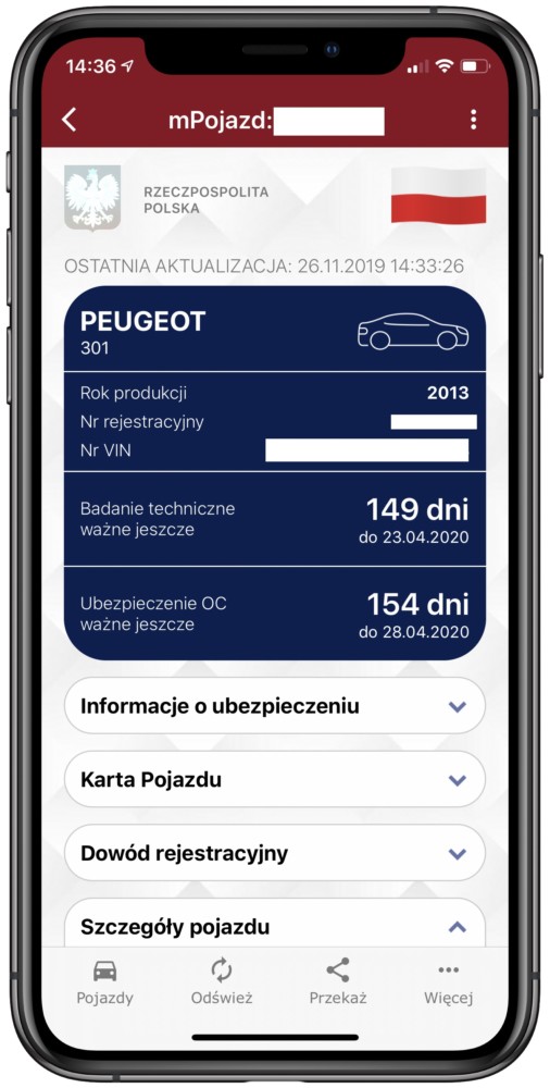 mobywatel mpojazd profil zaufany 