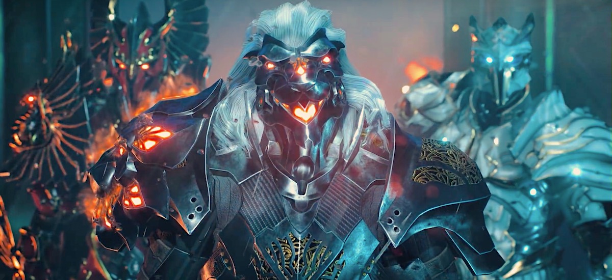 Godfall jest grą reklamowaną na konsoli… PlayStation 5