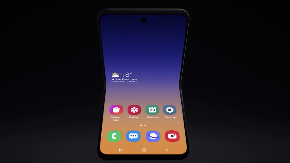 samsung galaxy fold składany