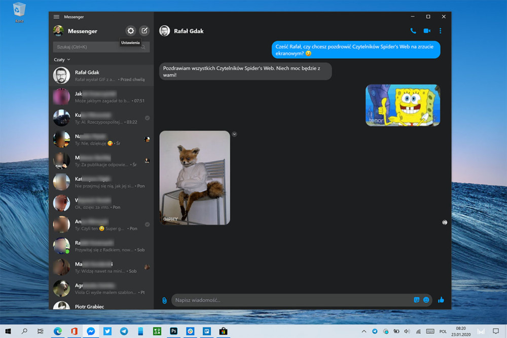 facebook messenger windows 