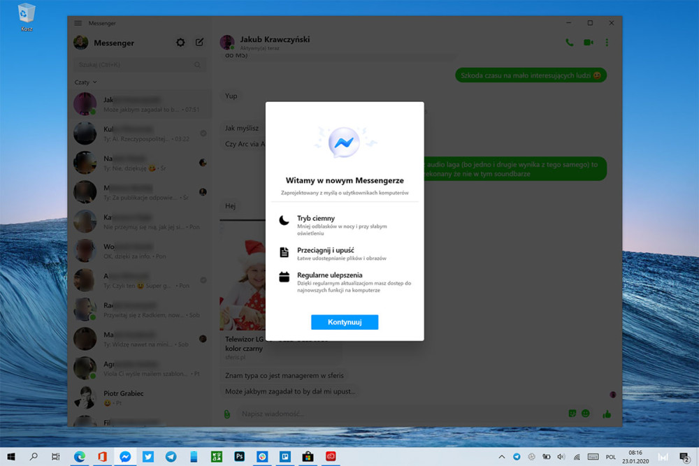facebook messenger windows 
