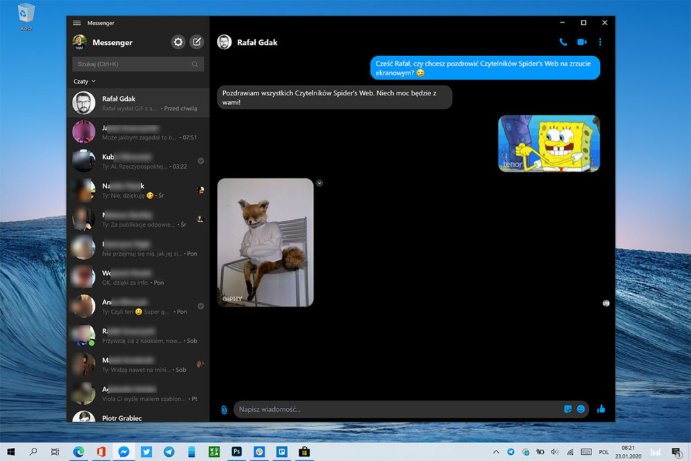 facebook messenger windows 