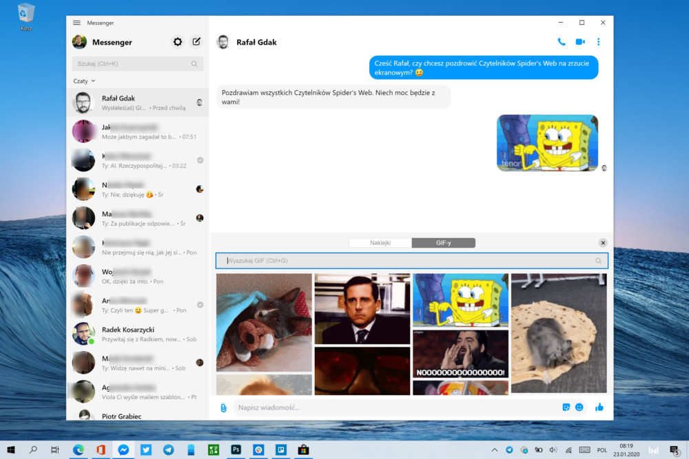 facebook messenger windows 