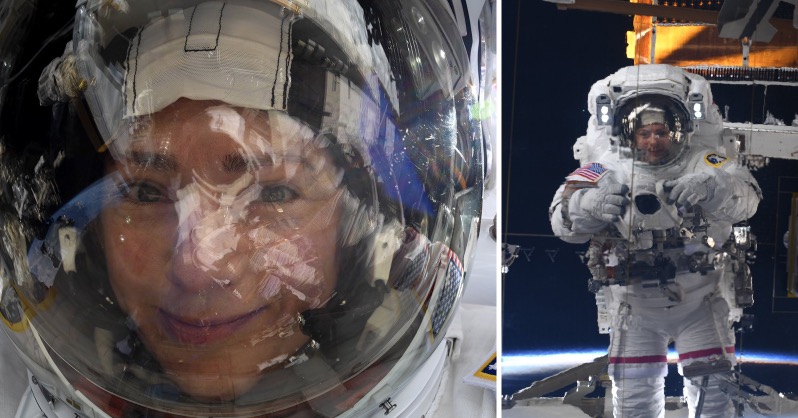 selfie nasa