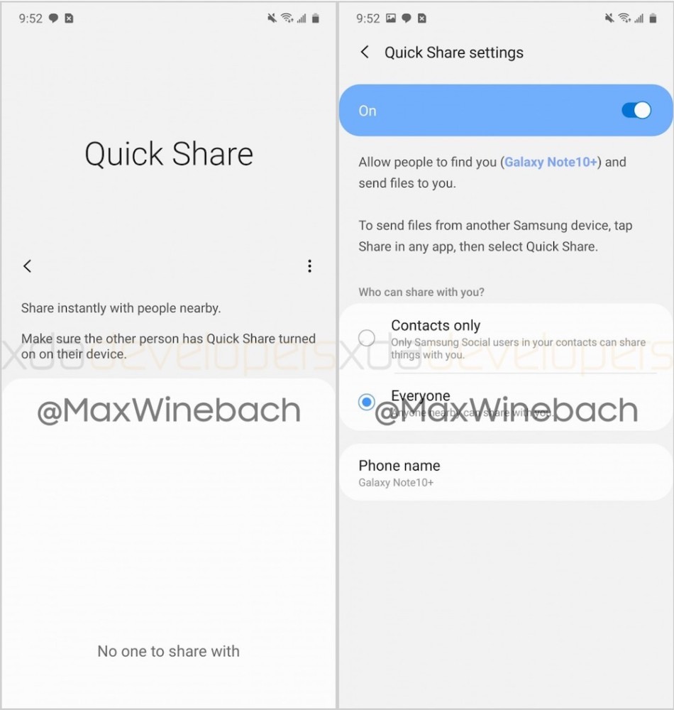 samsung quick share airdrop 1 